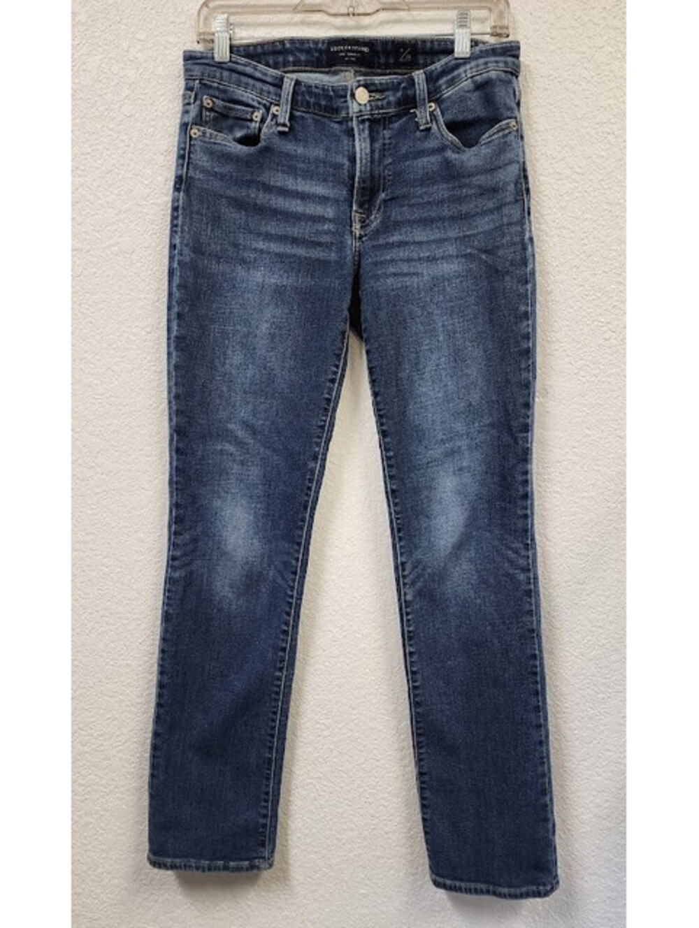 Lucky Brand Sweet Mid Rise Straight Jeans 6/28 Medium Wash